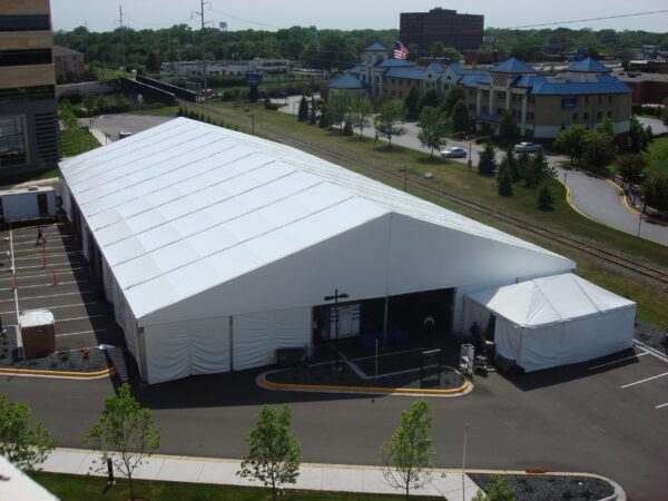 clear span tents